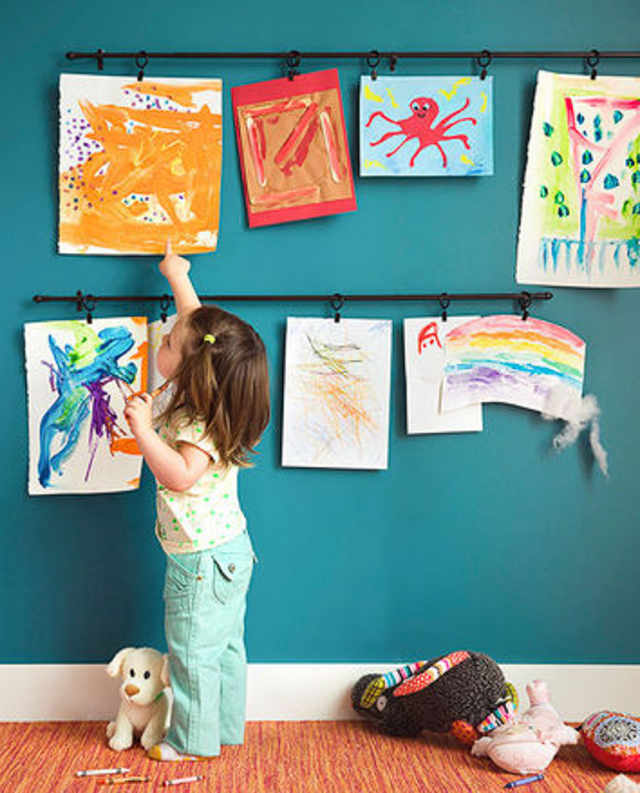 10 Ways To Display Artwork Without Framing Apartment Therapy