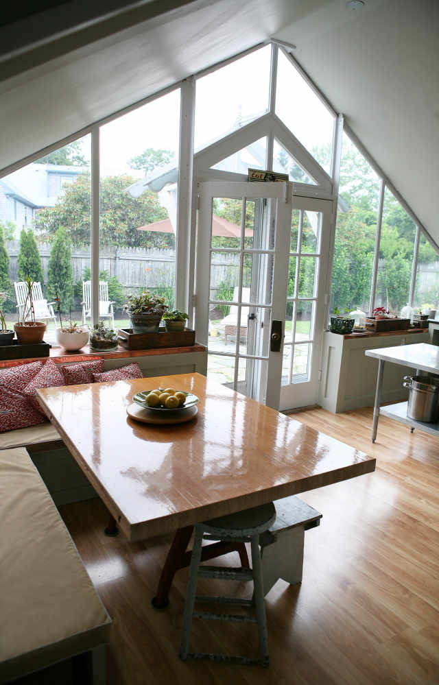 A Kitchen Built In a Converted Greenhouse | Kitchn