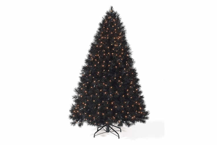Treetopia's Merry Chic-mas Classy Black Christmas Tree * sparkle living blog