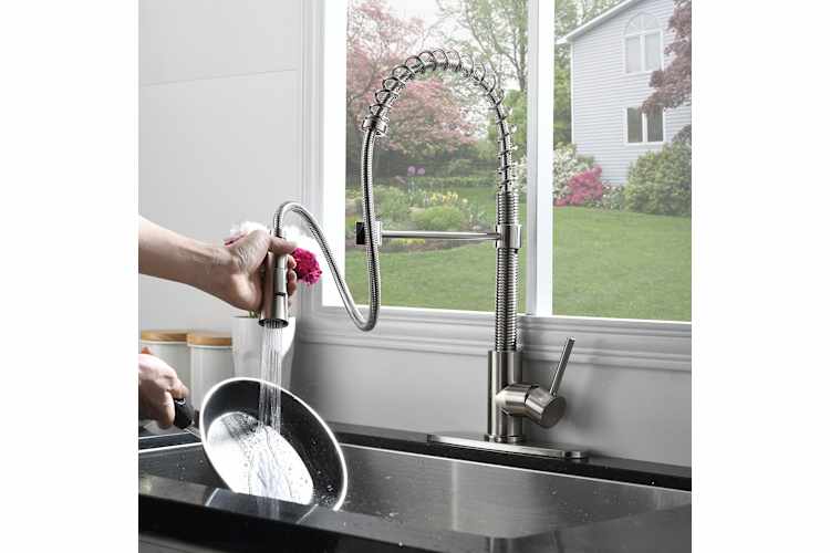 KINGO HOME Pull Down Sprayer
