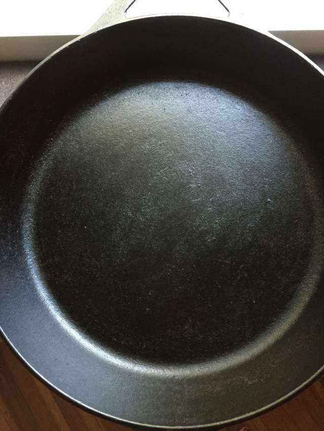Season Cast Iron Skillet Flaxseed Oil Kitchn