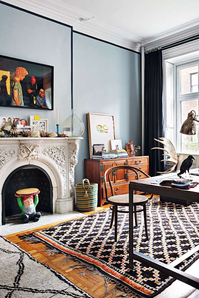 eclectische eetkamer
