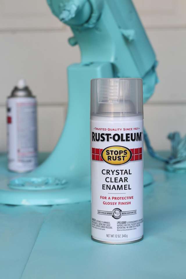 How To Paint a KitchenAid Mixer a New Color Apartment Therapy