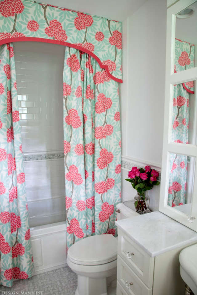 Shower Curtain Design Ideas: Valances, Cornices & Pelmets ...