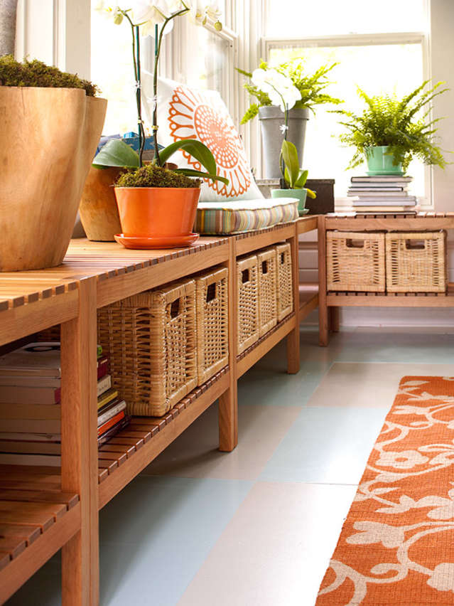 IKEA Molger Bench Ideas Hacks | Apartment Therapy (639 x 852 Pixel)