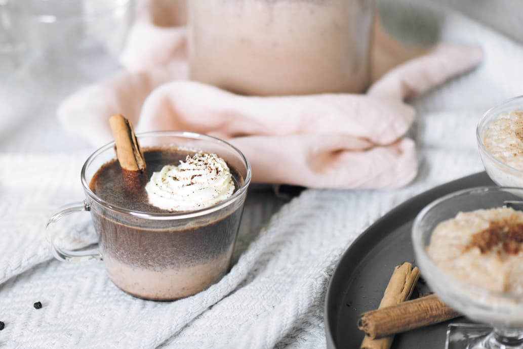 Recipe BigBatch MexicanSpiced Hot Chocolate Kitchn