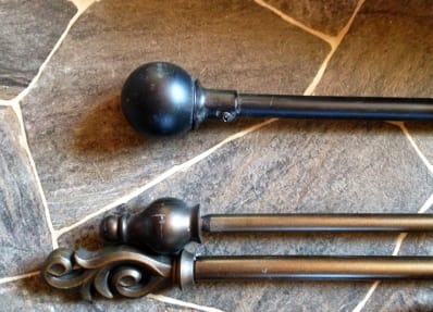 Mismatched Curtain Rods Would You Apartment Therapy