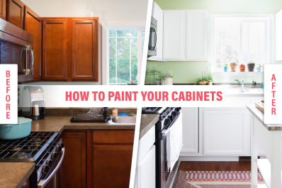 How To Paint Kitchen Cabinets