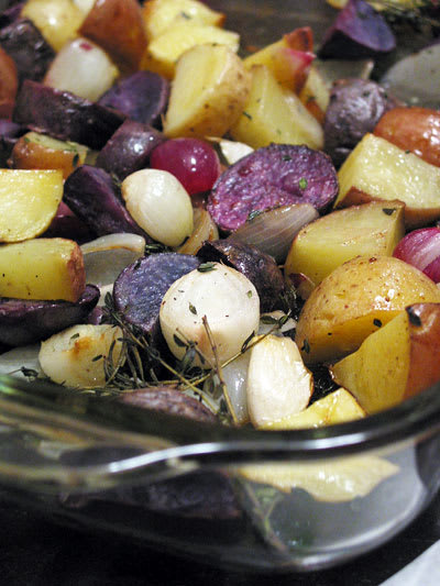 Recipe: Confetti Potatoes and Pearl Onions  Kitchn