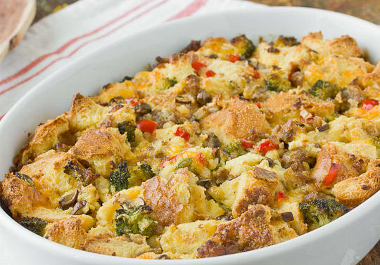 Freezer Recipe: Sausage and Vegetable Breakfast Casserole ...