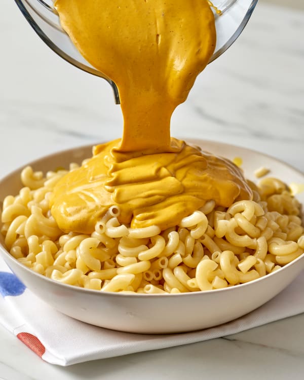 How to thin cheese sauce for mac and cheese