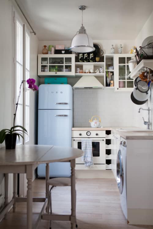 Get the Look Charming Parisian Kitchen Kitchn Get the Look Charming Parisian Kitchen Kitchn