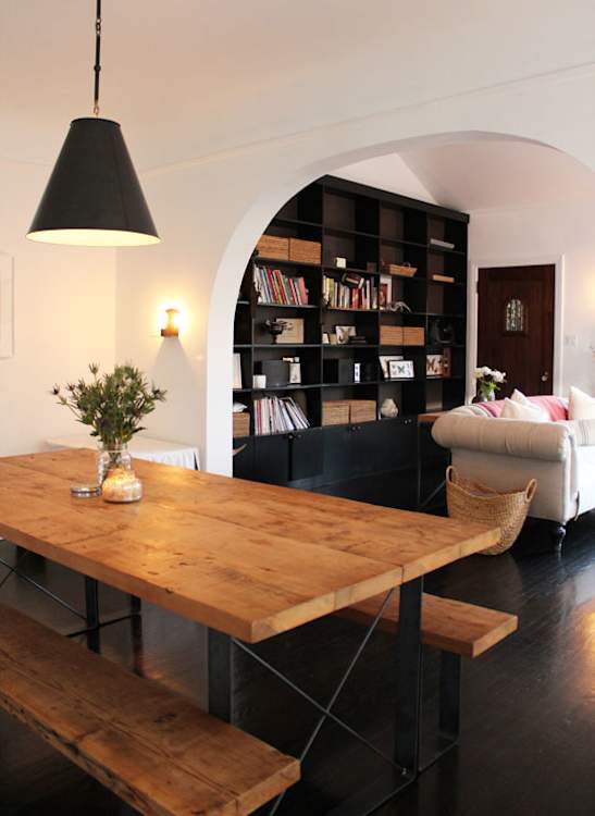 View of 5 Secrets to Mixing Multiple Wood Finishes | Apartment Therapy