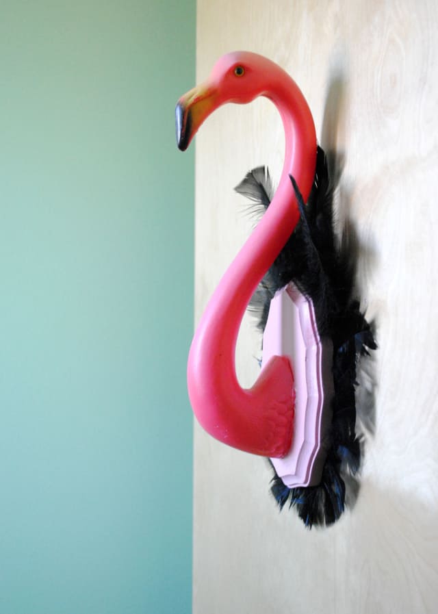 Fun Projects with Pink Plastic Flamingo Lawn Ornaments