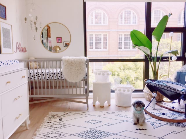 New Parents Squeeze A Nursery Into A One Bedroom With A