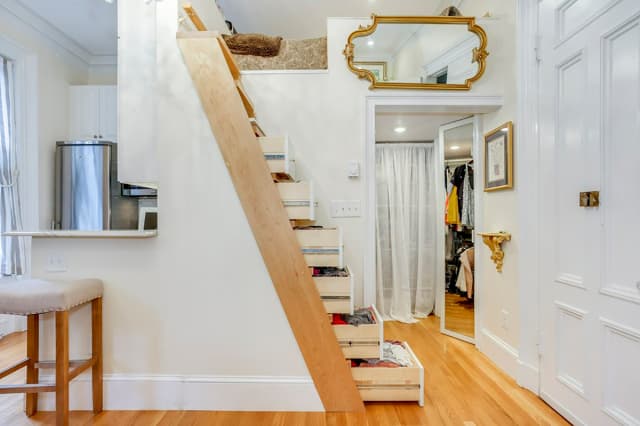 This 300 Square Foot Apartment Has Some Very Smart Storage Bailey Street Design,Tv Cabinet Designs For Living Room Philippines
