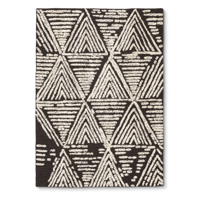 Nate berkus raised geometric rug