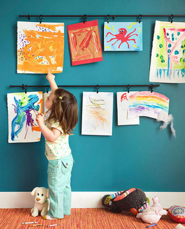 10 Ways To Display Artwork Without Framing Apartment Therapy