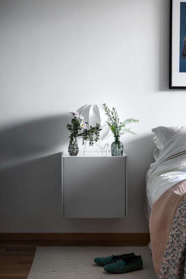 Small Space Solutions 11 SpaceSaving Nightstand Ideas Apartment Therapy