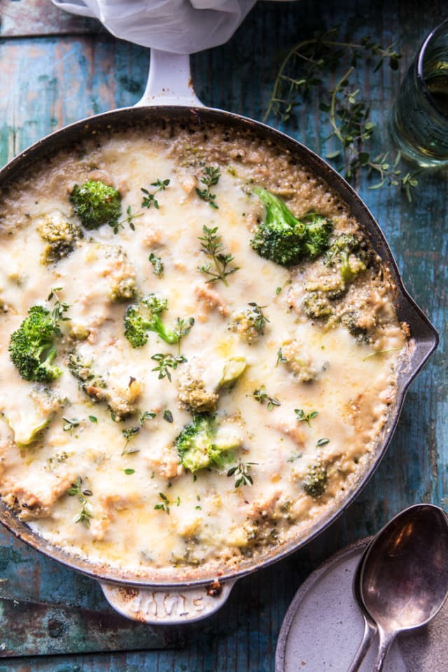 This Cheesy Chicken & Broccoli Casserole Cooks in One Skillet | Kitchn