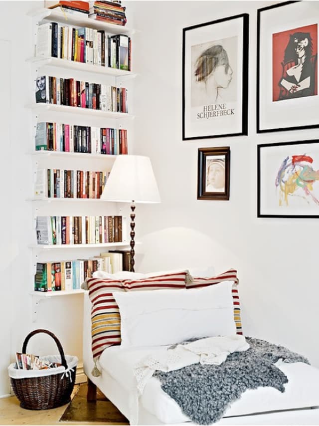 How to Fit a Reading Nook into the Smallest of Spaces Apartment Therapy