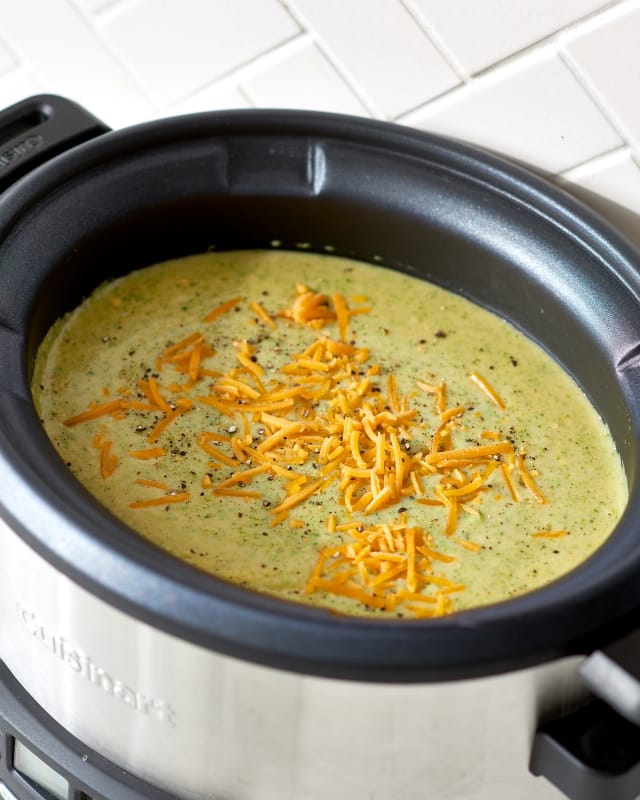 Pioneer Woman Slow Cooker Broccoli Cheddar Soup Recipe ...