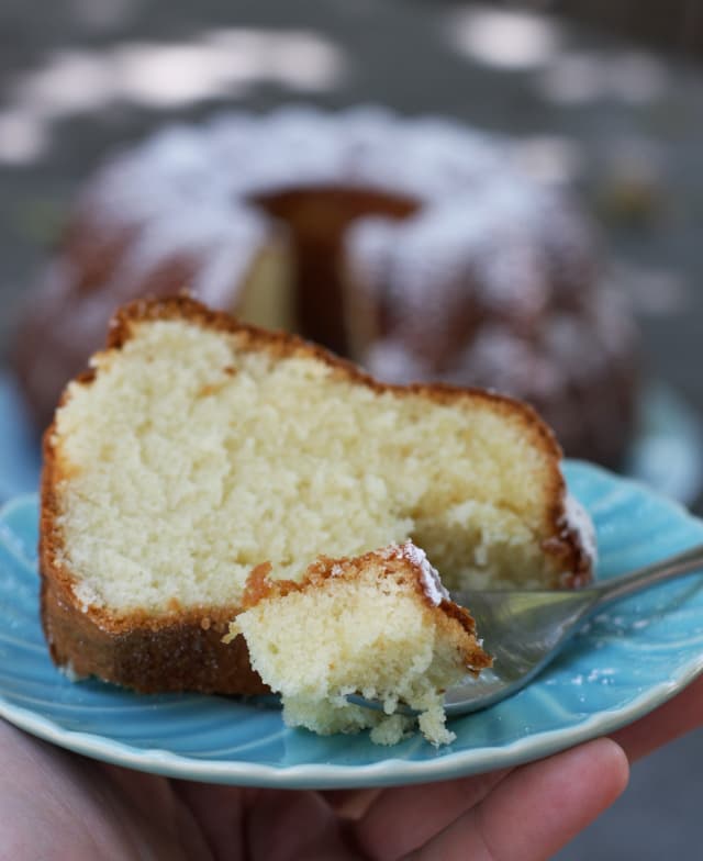 How To Make Classic Sour Cream Pound Cake from Scratch Kitchn