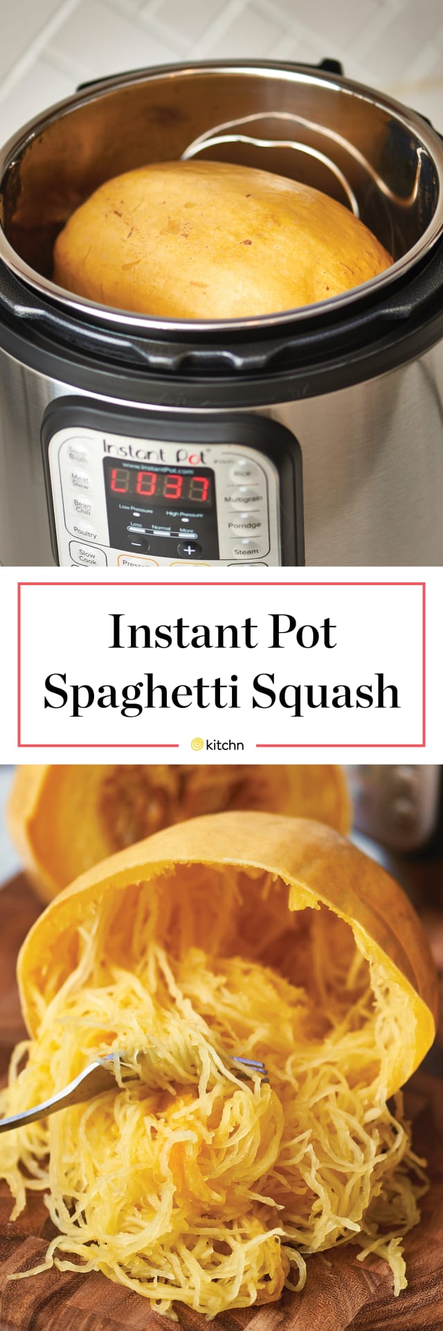 How To Cook Spaghetti Squash in an Electric Pressure Cooker Kitchn