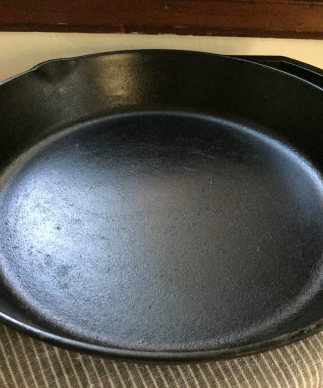 Season Cast Iron Skillet Flaxseed Oil Kitchn