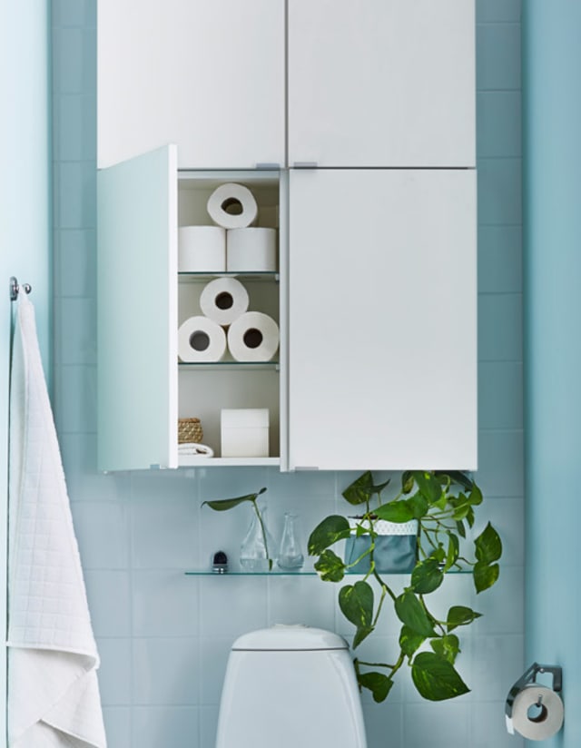 Small Bathroom Best Wall Shelves Storage Ideas | Apartment ...