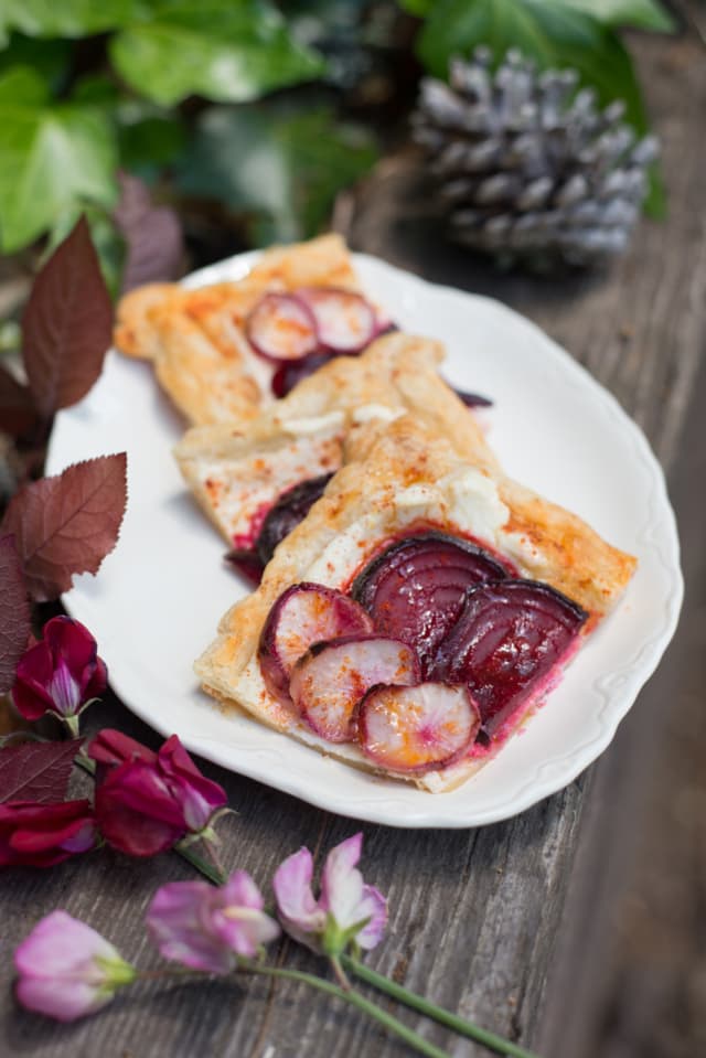 Recipe Roasted Beet and Turnip Galette Kitchn