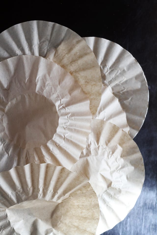 How to Make Paper Flowers With Coffee Filters Apartment Therapy