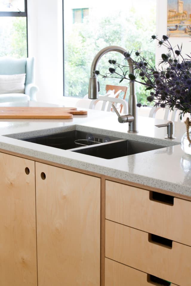 Plywood Kitchens - Budget Remodeling Ideas | Apartment Therapy Building your own diy kitchen cabinets seems like a pretty intimidating project…or is it just me?