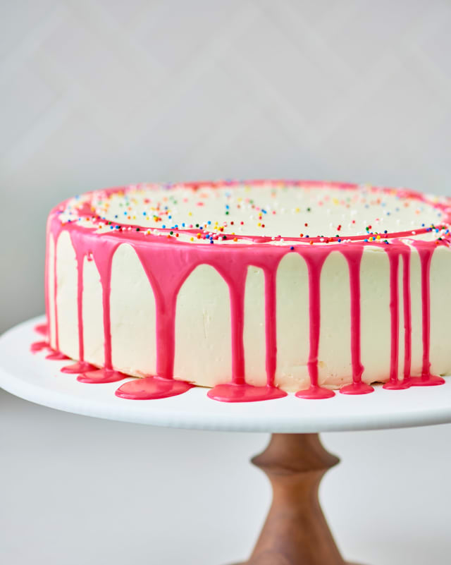 How To Create A Drippy Cake Frosting Kitchn