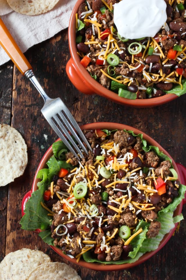 Recipe: Turkey Taco Salad Kitchn