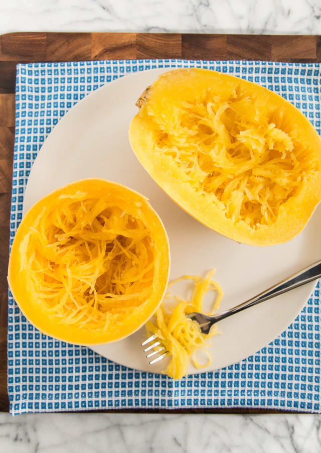 An Easy Hack for Getting Longer Strands of Spaghetti Squash | Kitchn