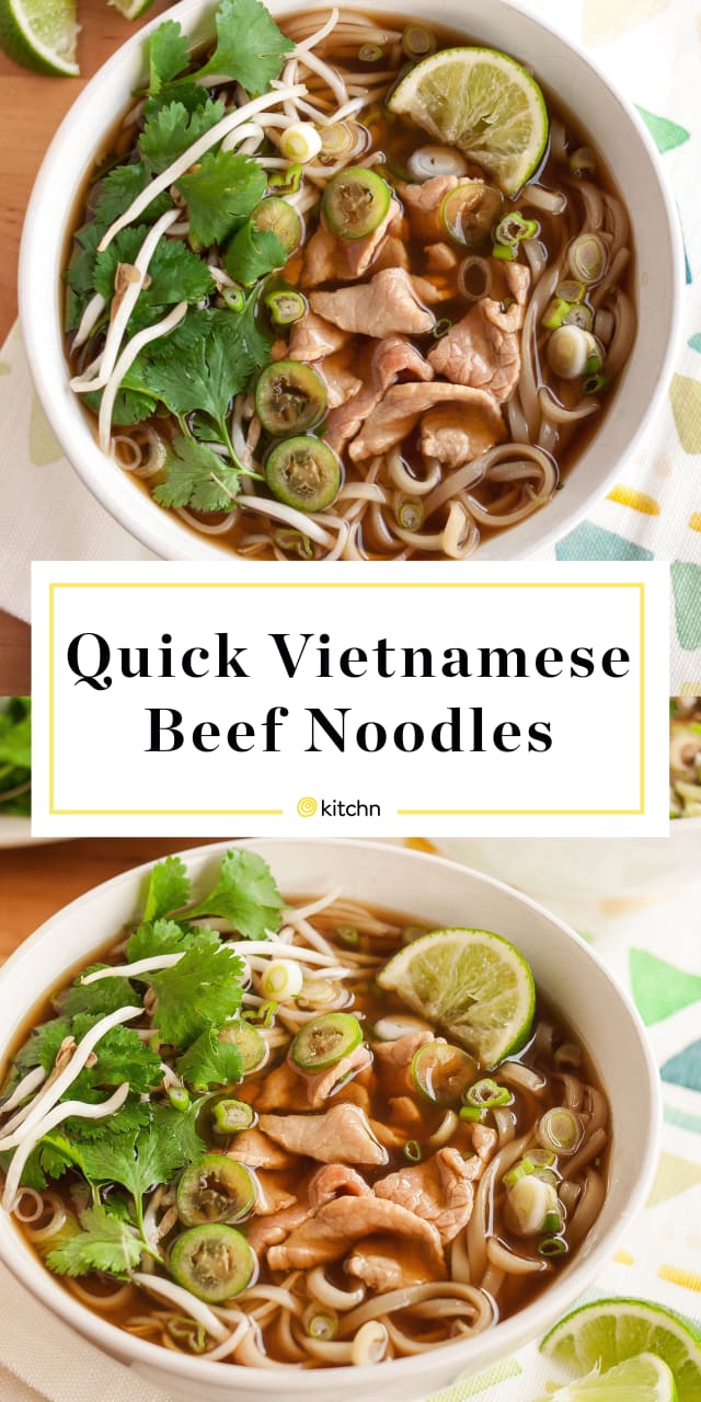 Pho Recipe - How To Make Vietnamese Beef Noodle Pho | Kitchn