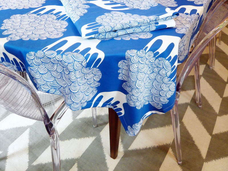 How I Got Two Chic and Durable Tablecloths for 24.99 Kitchn