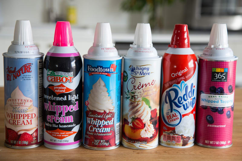 The Whipped Cream Taste Test: We Tried 6 Brands and Here's ...