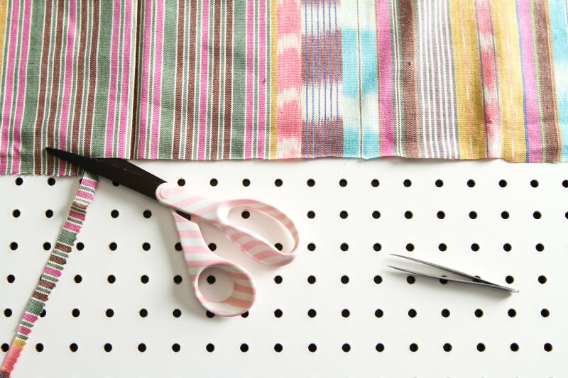 DIY Woven Fabric Beach Blanket, Towel + Wrap Apartment Therapy