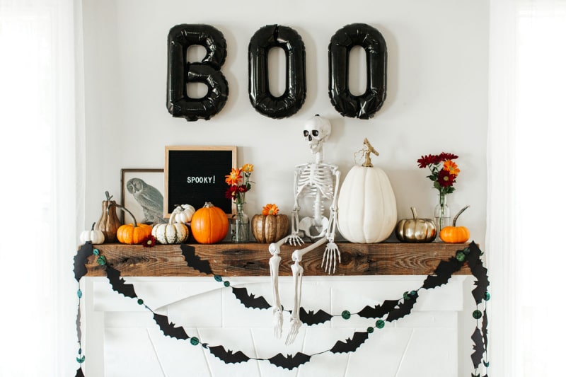 decorar la casa en hallowen