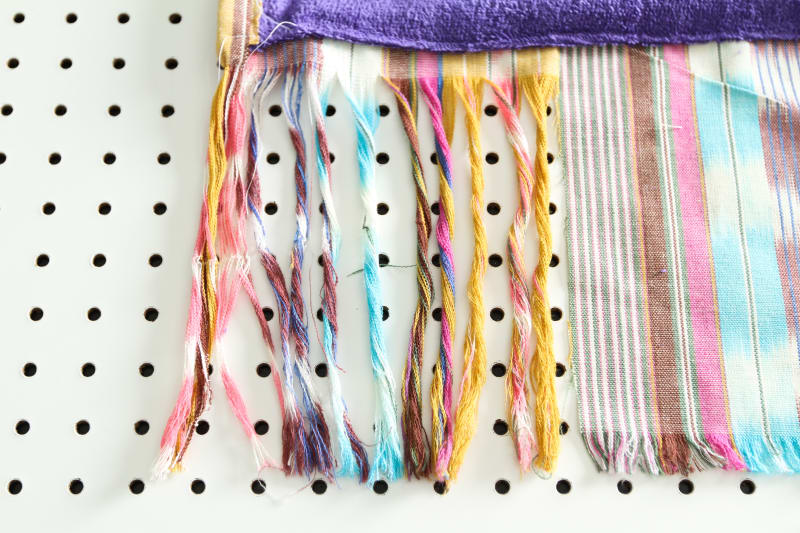 DIY Woven Fabric Beach Blanket, Towel + Wrap Apartment Therapy