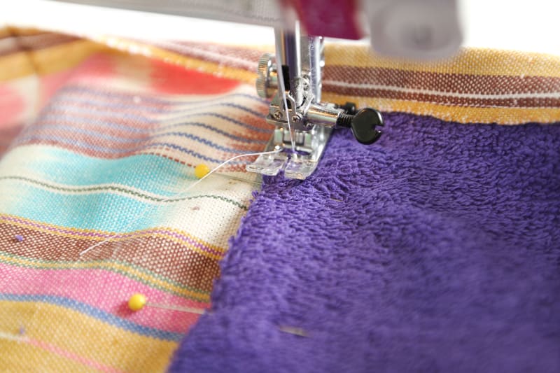 DIY Woven Fabric Beach Blanket, Towel + Wrap Apartment Therapy