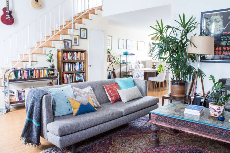 House Tour An Industrial Rustic Rental In Los Angeles