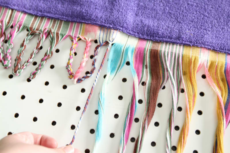 DIY Woven Fabric Beach Blanket, Towel + Wrap Apartment Therapy