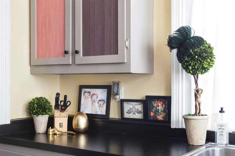 DIY Washi Tape Kitchen Cabinet Costs | Apartment Therapy