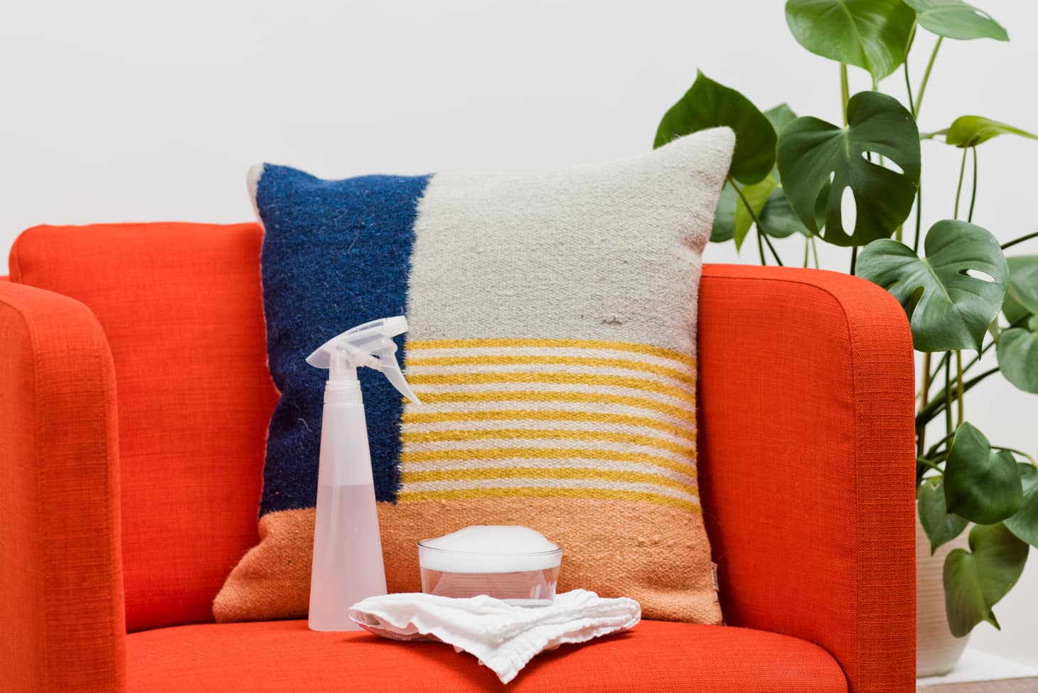 How To Clean Upholstery Even Set In Stains Apartment Therapy How To Spot Clean Old Or Set In Upholstery Stains