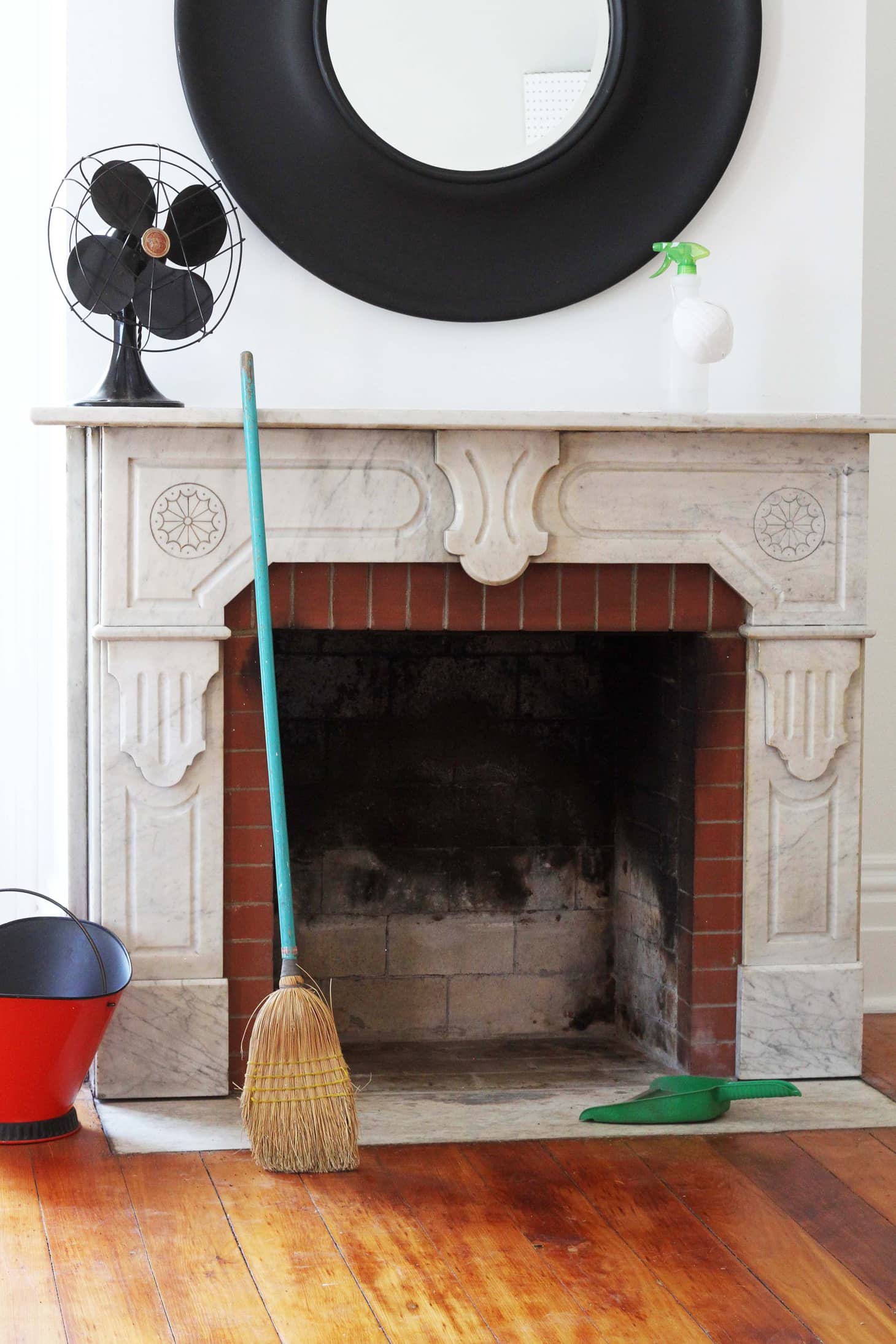 How To Clean A Fireplace Apartment Therapy How To Clean A Fireplace