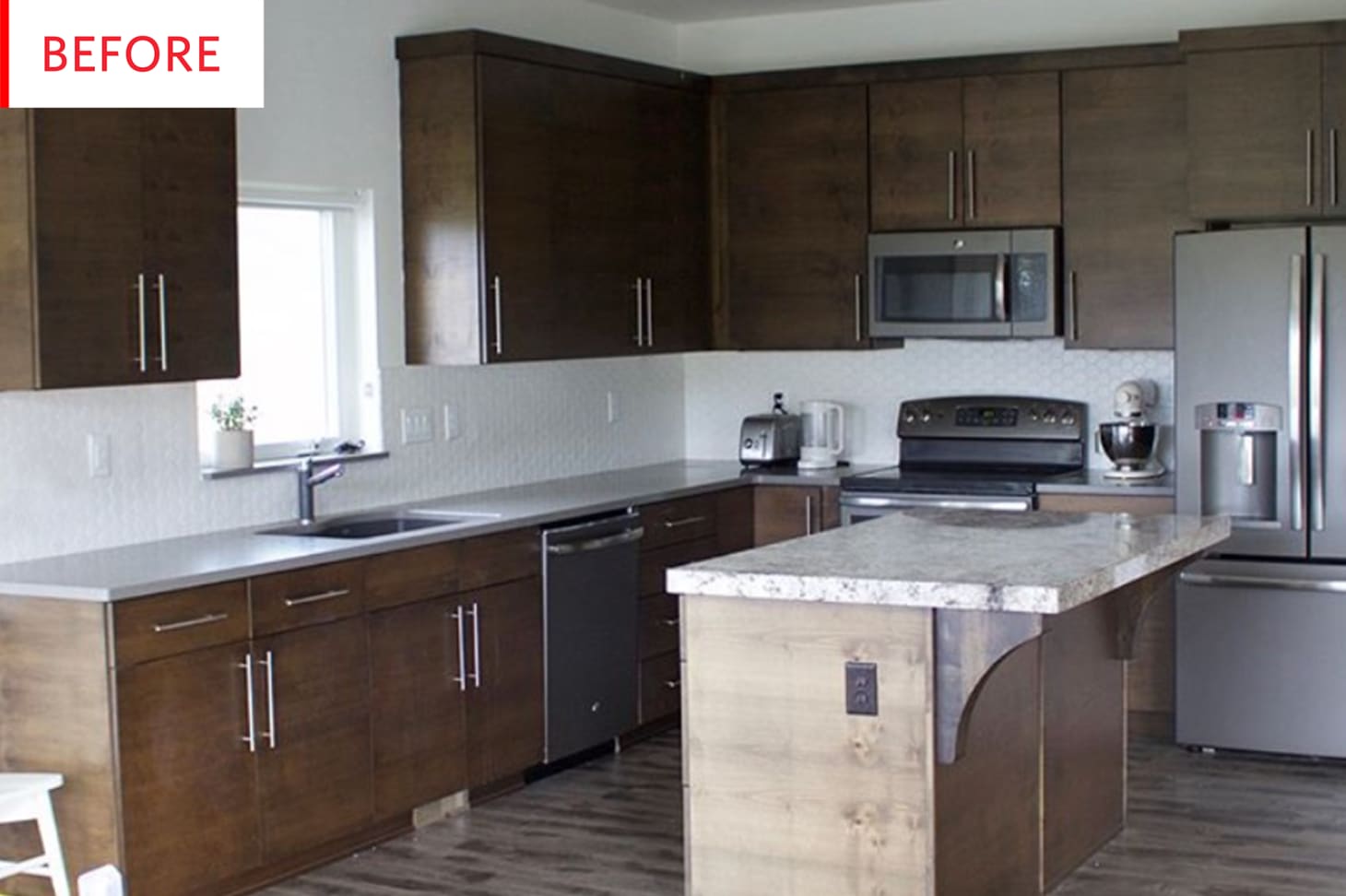 Rainbow Colored Painted Kitchen Cabinets Project Photos Apartment