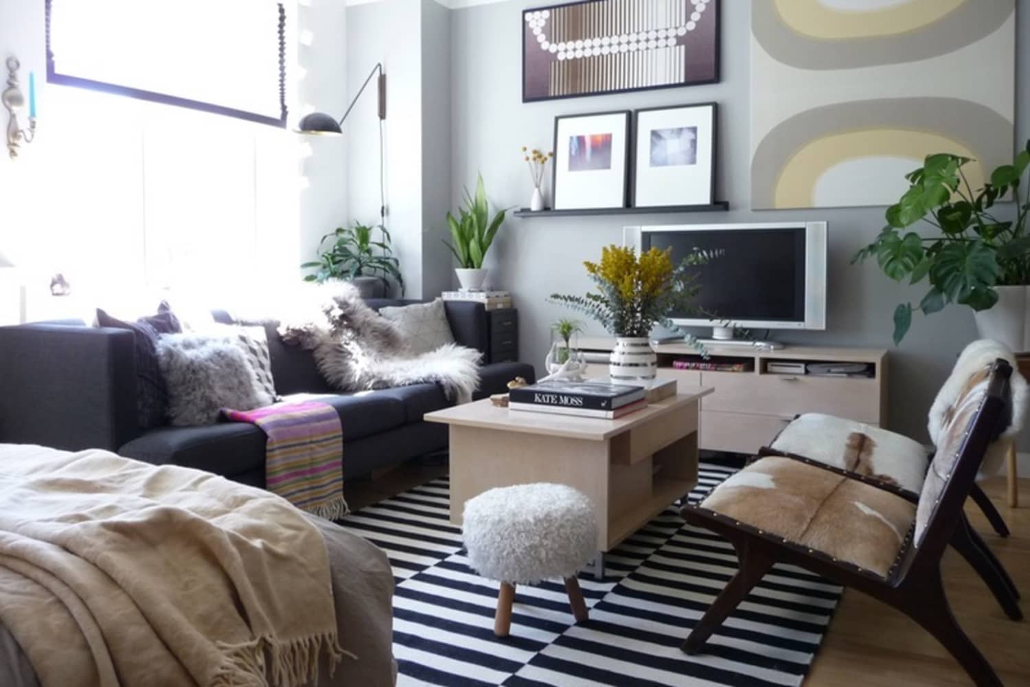 5 Genius Ideas For How to Layout Furniture in a Studio Apartment | Apartment  Therapy